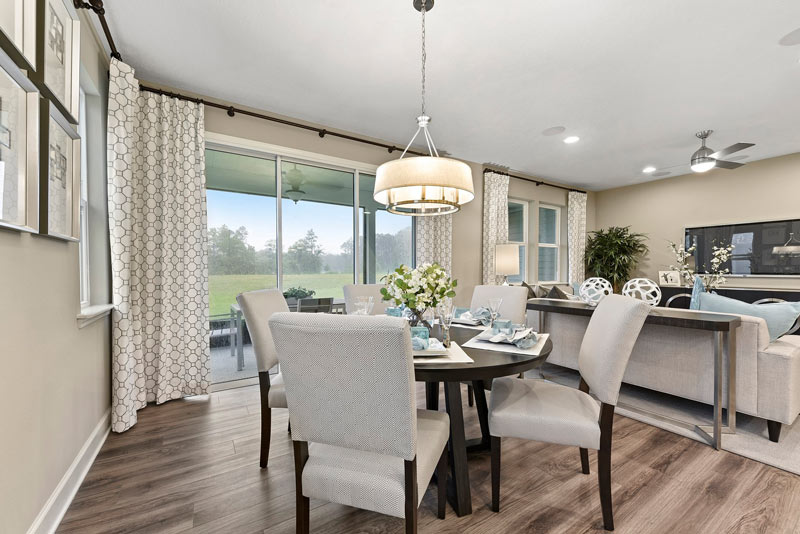 The Appleby Great Room by Richmond American Homes at TrailMark.