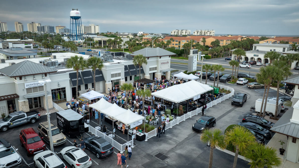 night in the vineyard