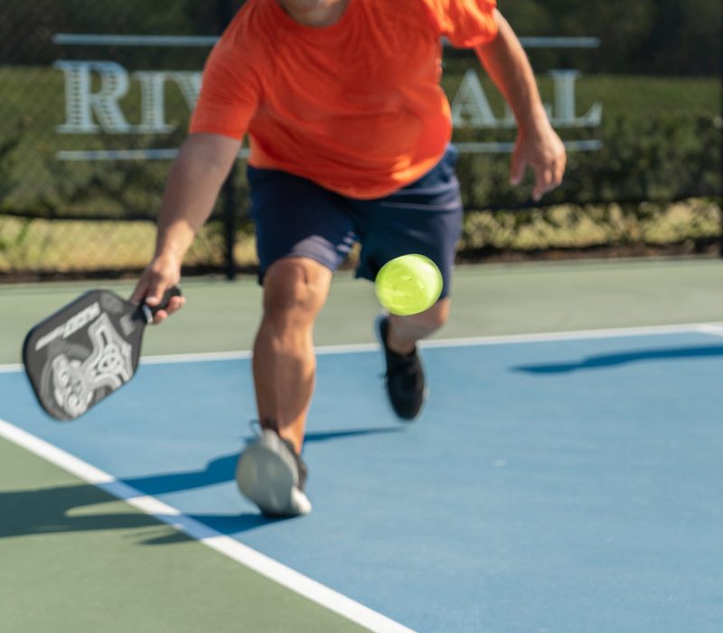 Plying pickleball