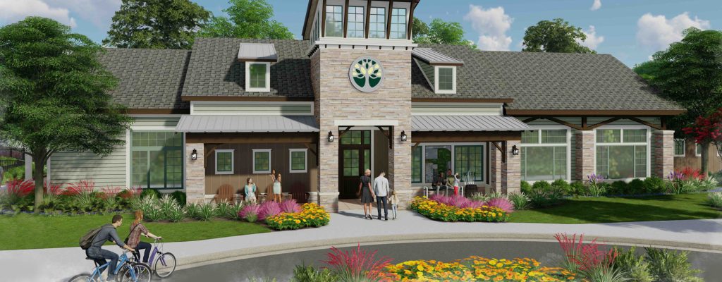 Hyland Trail Amenity Center Rendering