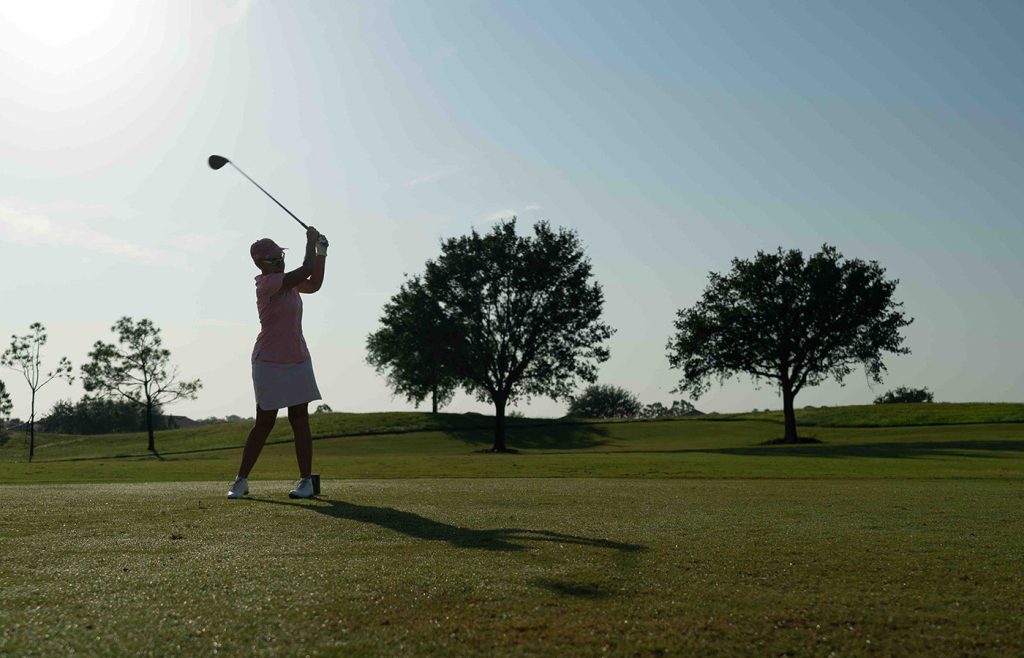 River Hall Woman Golfing