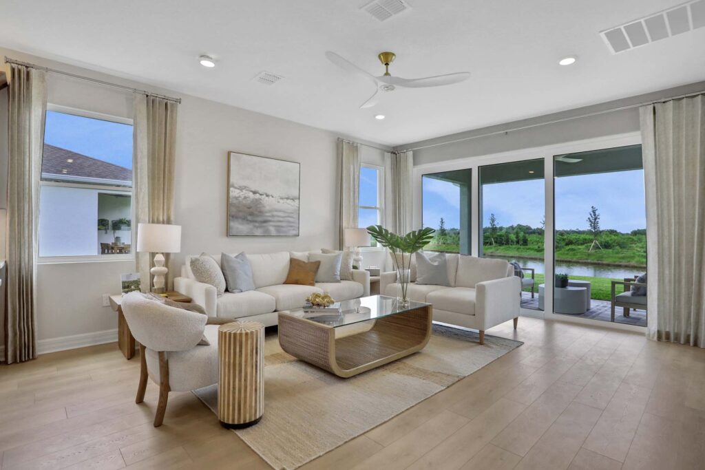 Interior of Living from from Dream Finders Homes