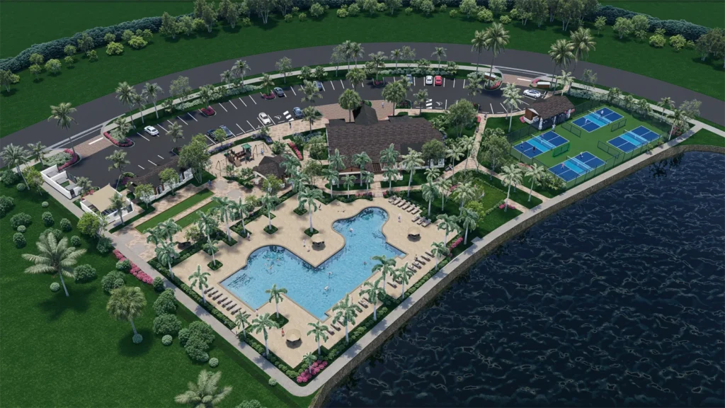 Turnleaf Amenities Aerial View
