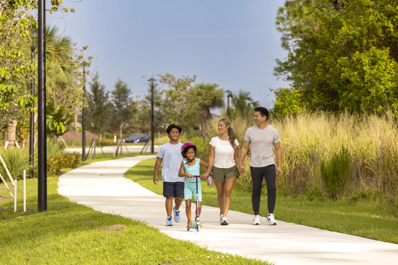 Wylder Family Walking